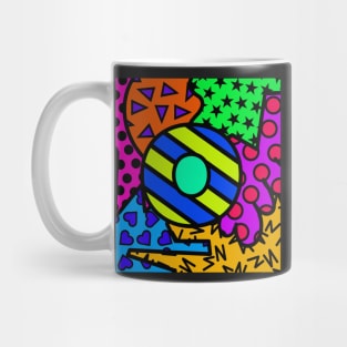 Alphabet Series - Letter O - Bright and Bold Initial Letters Mug